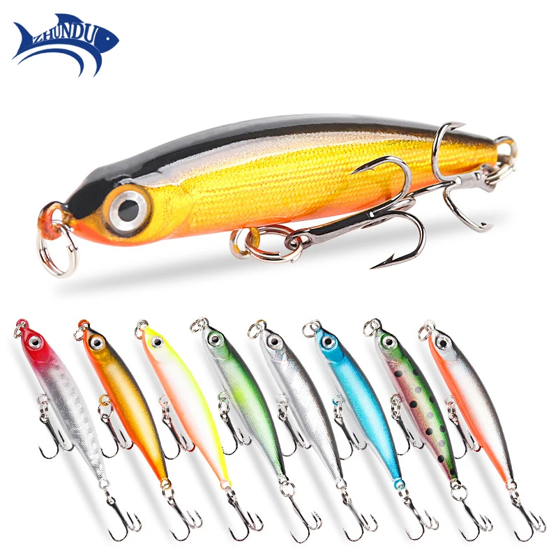 

3g Mini Nuo Swinging Fish Fishing Bait Oscar Artificial Fishing Gear 3D Bait Artificial