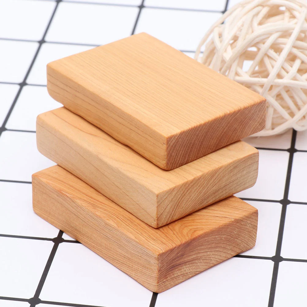 

Wooden Block Blank Diy Wood Blocks Unfinished Sign Carving Craft Painting Building Cubes Square Board