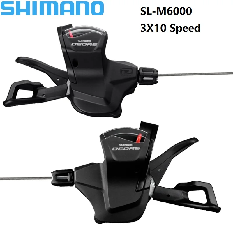 

Shimano Deore SL M6000 переключатель передач 2/3x1 0 Скорость MTB правый или левый рычаг переключения передач велосипедные аксессуары