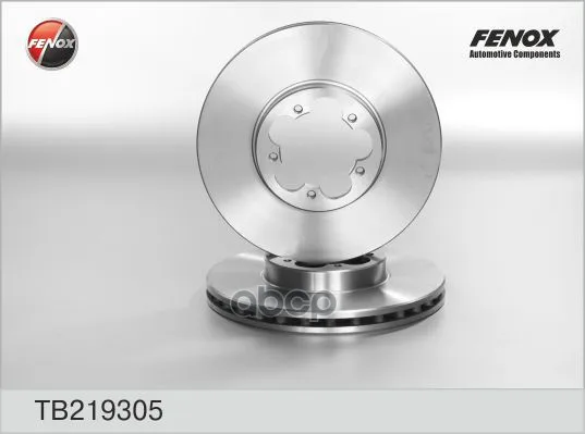 Disc brake front ventilated Ford Transit [300x28] 5 OTV.[min 2] (price for 1 pc. Min. Qty 2 pcs) Fenox item No. Tb219305 system |