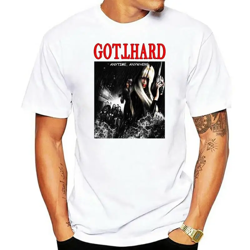

Футболка Gotthard в любое время и в любом месте, черная, белая, 100 хлопок, все размеры S 5Xl