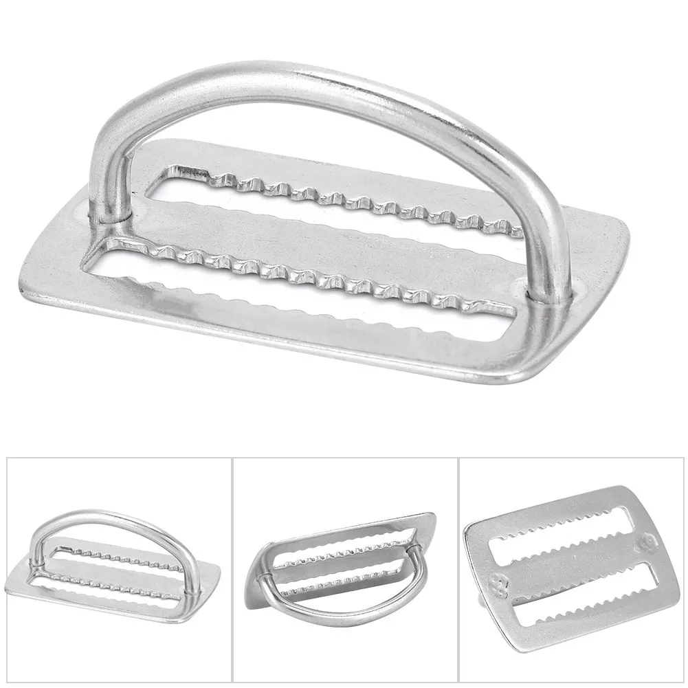 Держатель для дайвинга ремень из нержавеющей стали D-образное кольцо скользящая