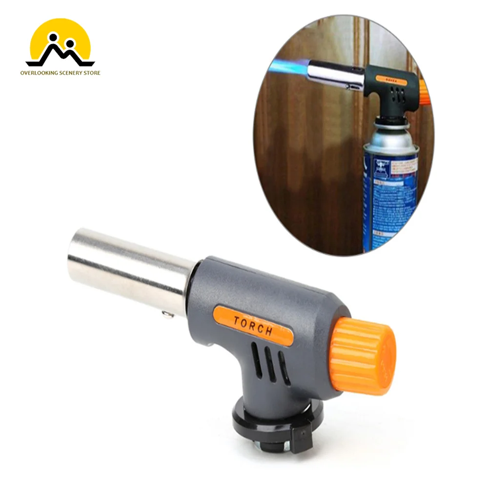 

Многофункциональфонарь горелка для барбекю, многофункциональный сварочный газовый факел для приготовления пищи, нагревательный инструме...