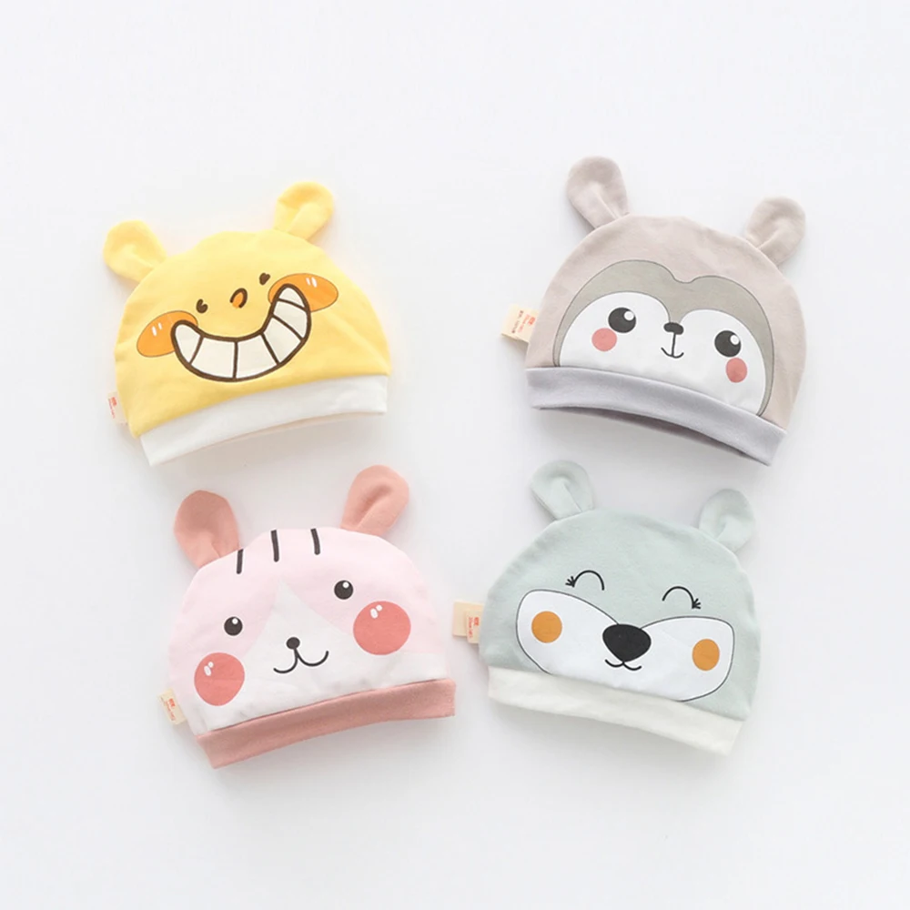 

Newborn Baby Hat Infant Caps Boy Girl Toddler Headdress Kids Beanie Head Accessories