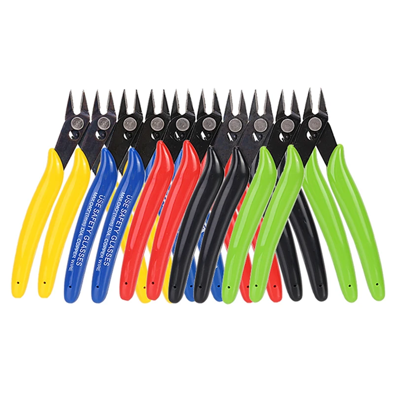 

Electrician Cutting Pliers Tool 1/5/10PC Side Snips Nippers Electrical Wire Cable Cutter Home Jewelry Diagonal Pliers Hand Tools
