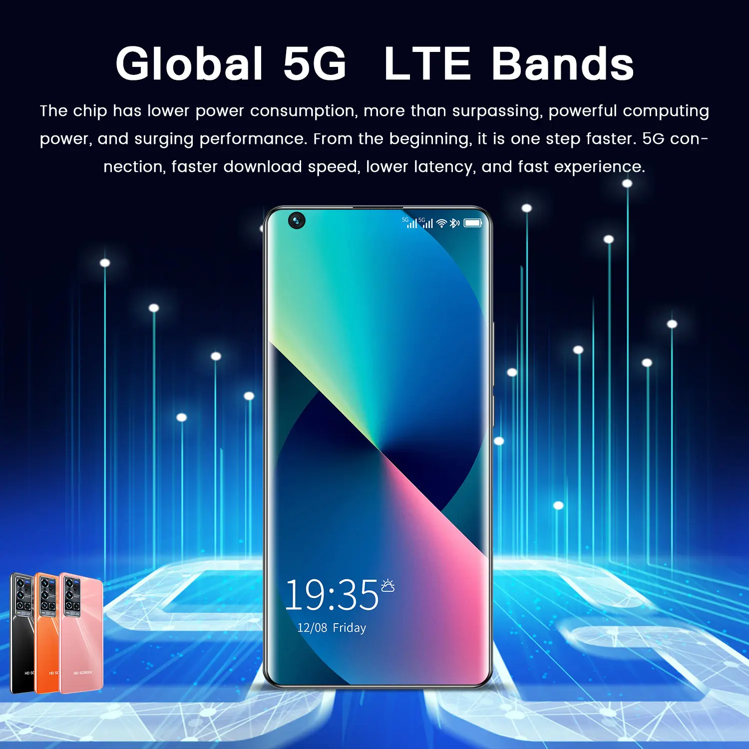2022 7 1inch x70 pro smartphone 5g 16gb512gb 5600mah telefon 48mp camera unlocked android 10 0 mtk 6799 deca core mobile phones free global shipping