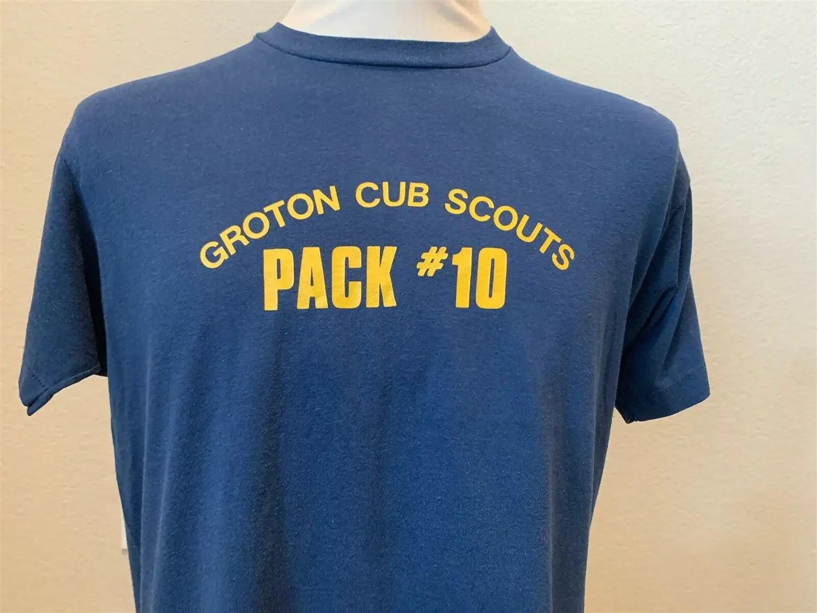 Винтажная 80-х Groton Cub Scout Pack #10 футболка Размер L