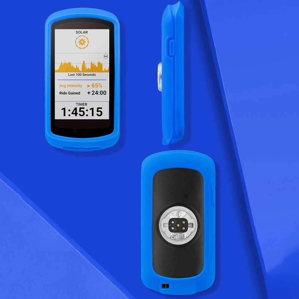 Bicycle Stopwatch Protector Case For Garmin Edge 1040 Bike GPS Computer Screen Silicone Protective Covers Cycling Accessories