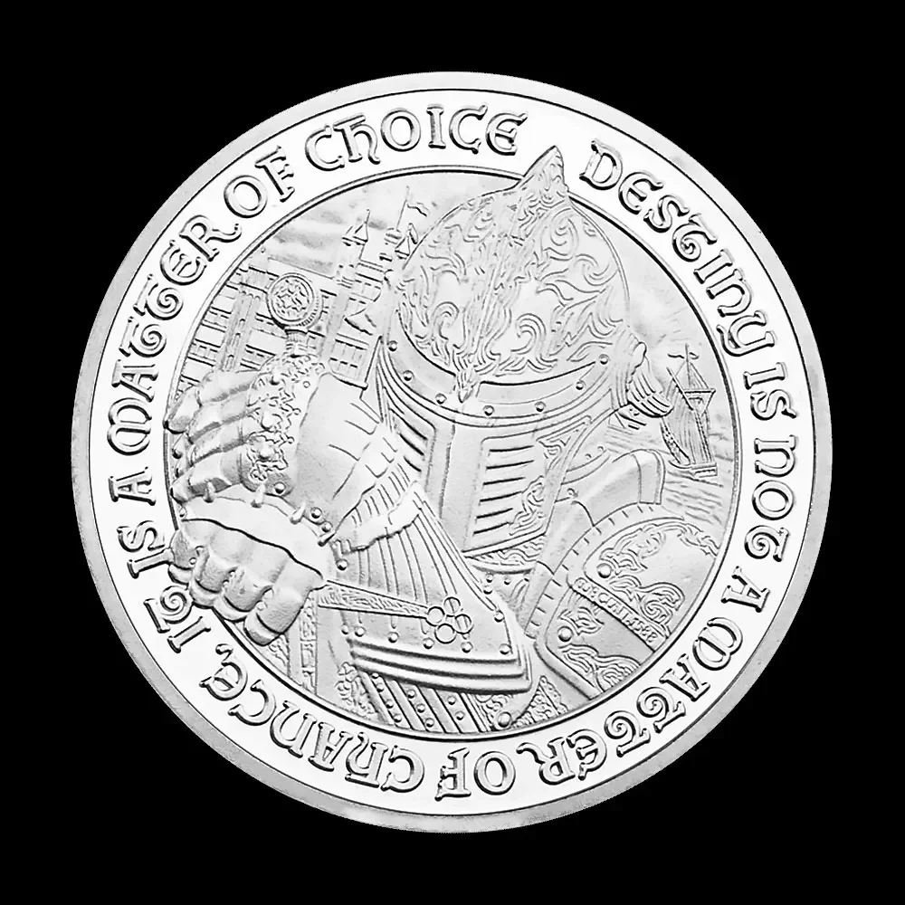 

Коллекционная монета Eagle Knight Серебряная