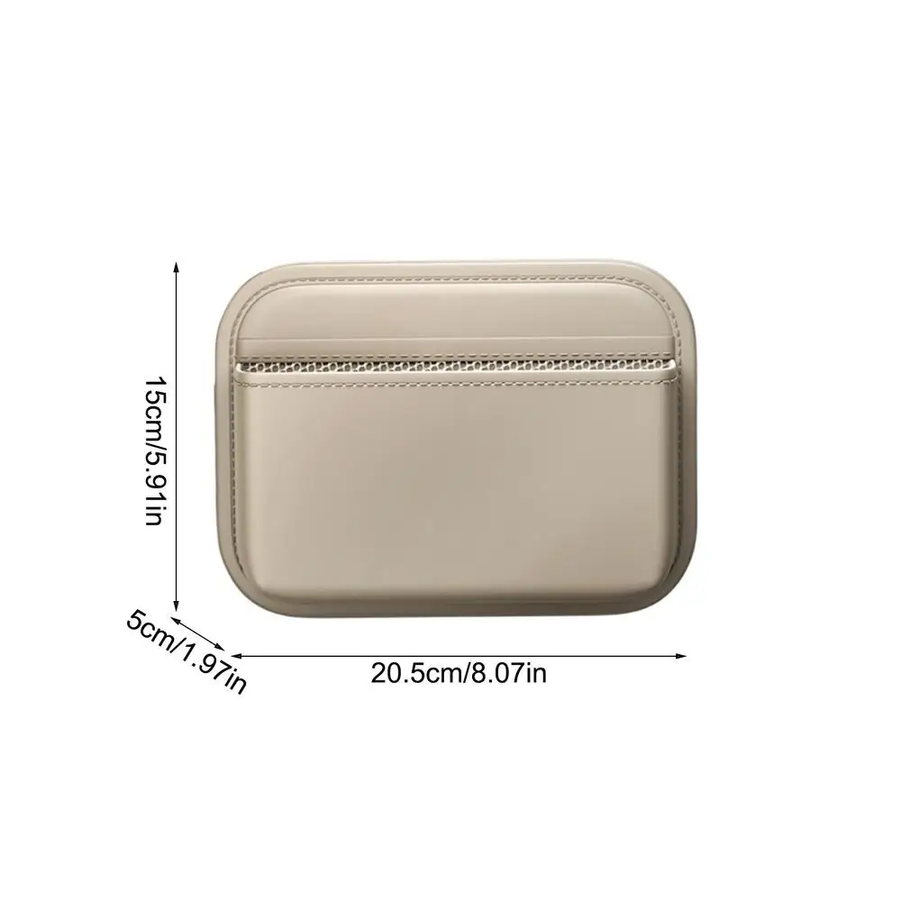 

Многофункциональный органайзер с боковым карманом для автомобильного сиденья, кожаная сумка-кошелек, аксессуары для интерьера карт, автомобильный органайзер, сумка для хранения