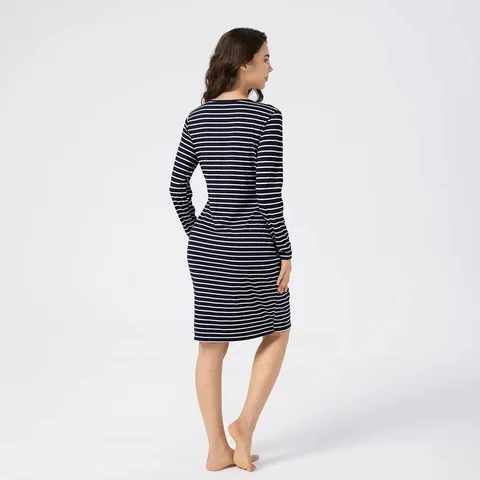 Платье для беременных Emotion Moms полосатое полиэстер