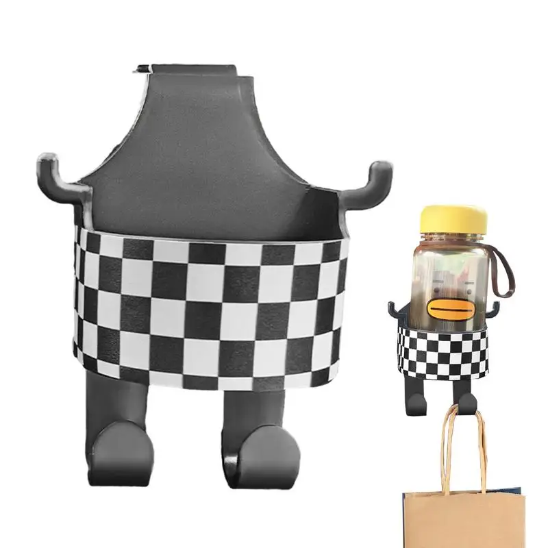 

Headrest Cup Holder Bottle Storage Holder Car Mount BackSeat Organizer Car Seat Headrest Hook Hanger Fashionable Multifunctional