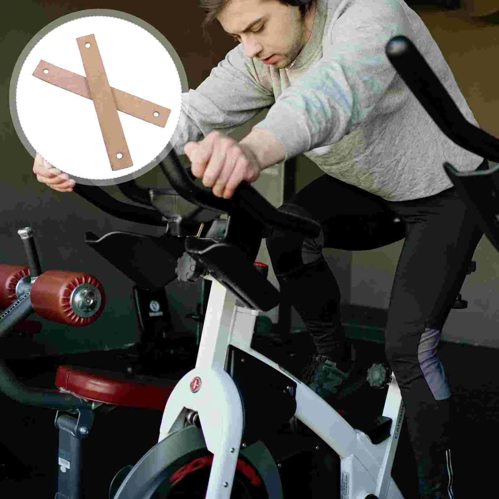 

2 Pcs Bike Brake Replacement Part Exercise Bike Fitness Bike Brakes Wool Felt Resistance Drag Pad Bike Brake Pad Excersise Bike