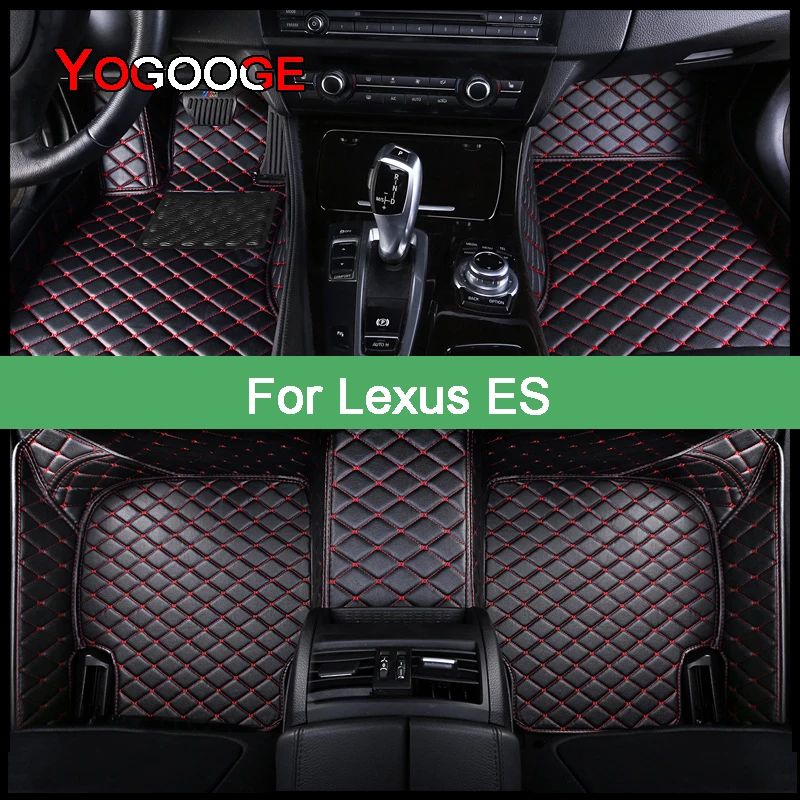 

YOGOOGE Car Floor Mats For Lexus ES 300h 300 350 330 Foot Coche Accessories Auto Carpets