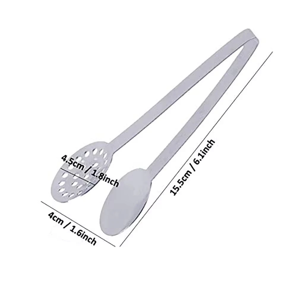 Зажим Для Соковыжималки Чайных Пакетиков Из Нержавеющей Стали С Ложкой Кубиками