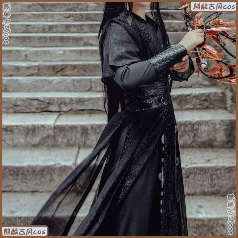 Костюм для косплея Tian Guan Ci Fu He Xuan костюм Sha Po Lang персонаж Чан ГЭН МО ран обувь парик