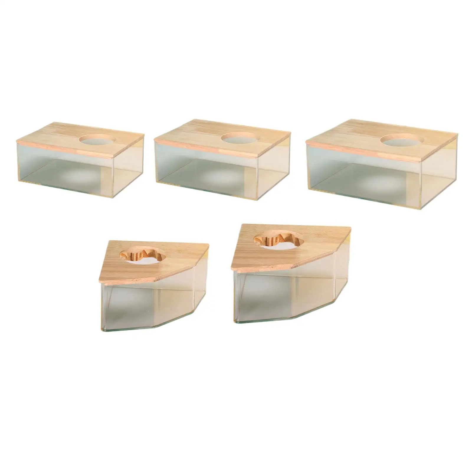 

Pet Hamster Bathroom Hamster Toilet Transparent Acrylic Hamster Sand Bath Box