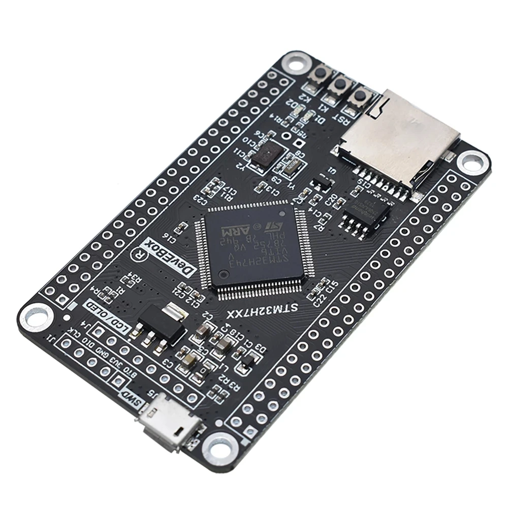 Макетная плата STM32H750VBT6 STM32H743VIT6 STM32H7 системная STM32 материнская M7 TFT-интерфейс с