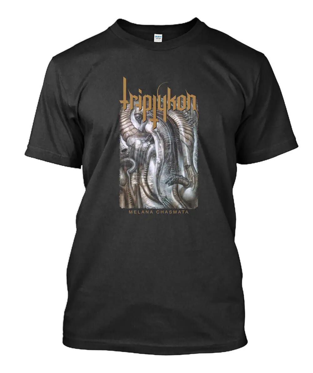 

Triptykon Melana Chasmata Extreme Metal Band Black O-Neck Cotton T Shirt Men Women Casual Short Sleeve Tees Tops Dropshipping