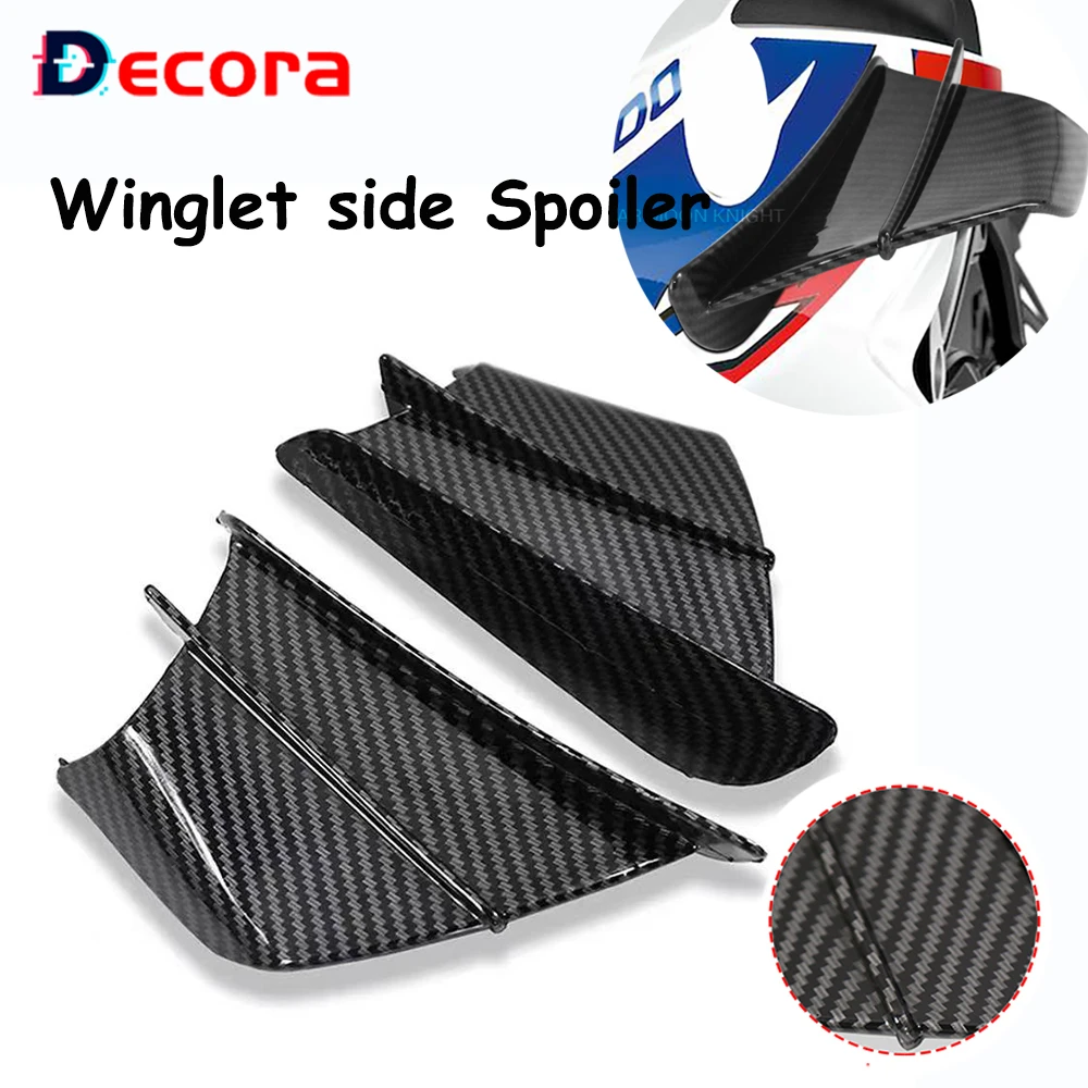 Комплект обтекателя аэродинамических боковых спойлеров Winglet для Suzuki GSXR1000 Kawasaki Z650