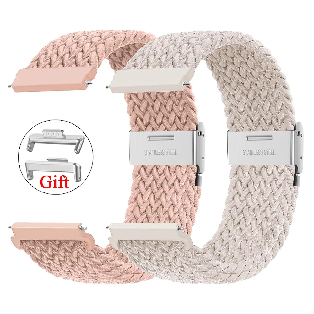 Плетеный соло-браслет для HUAWEI watch fit 3 сменный ремешок на запястье нейлоновый