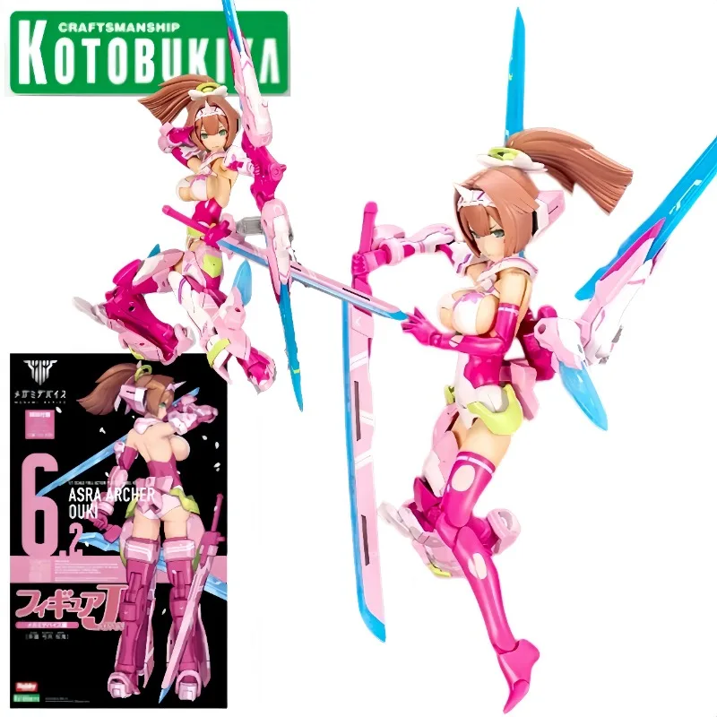 Фото Коллекционная фигурка Kotobukiya Megami Device Asra Archer Ouki, лимитированная серия Hobby JAPAN, аниме-модель для сборки, Bishoujo Mecha №1