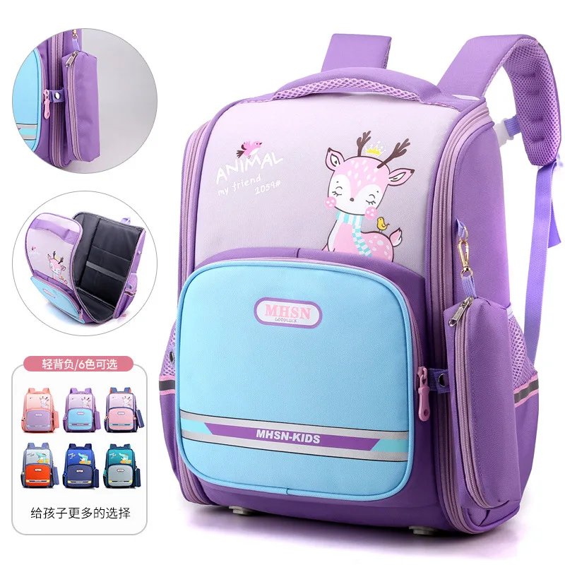 Children School Bags For Girls Boys Orthopedic Backpack Kids Backpacks schoolbags Primary School backpack Kids book bags mochila