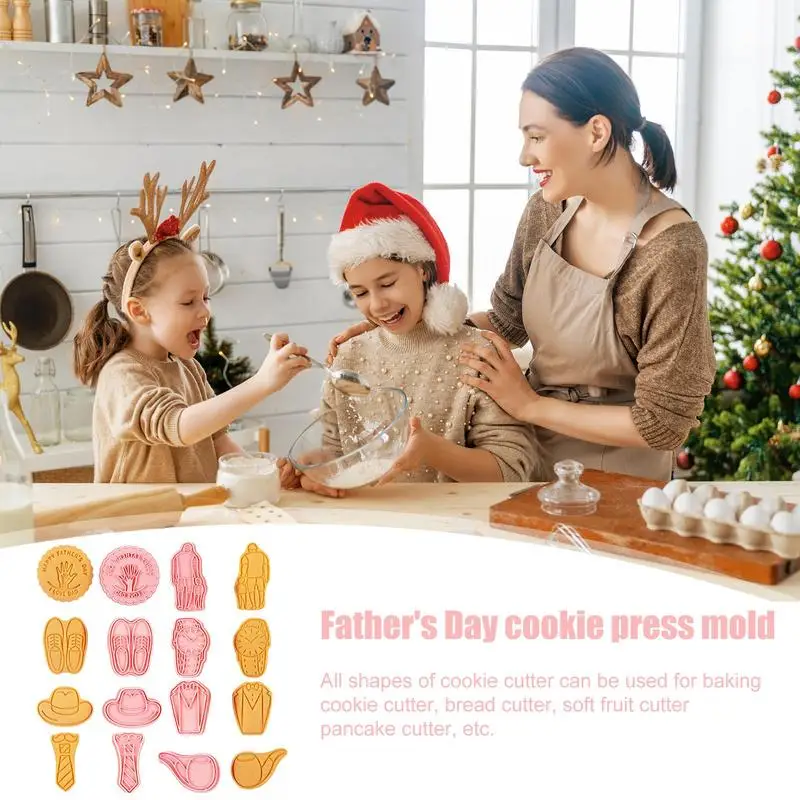 Формочки для печенья на день отца формочки форма тиснения конфет и шоколада