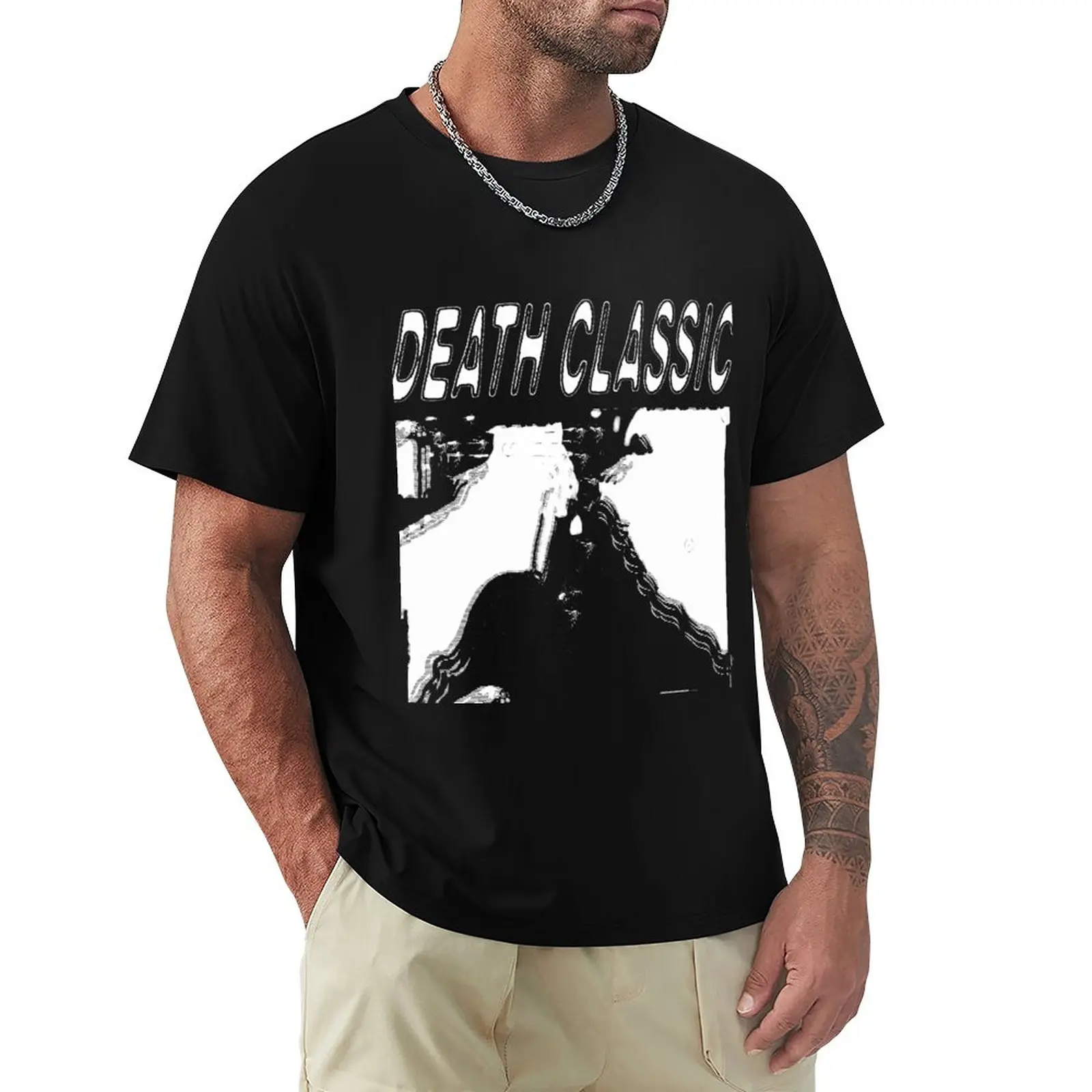 

Футболка мужская с принтом Death Classic (-Death ручки)
