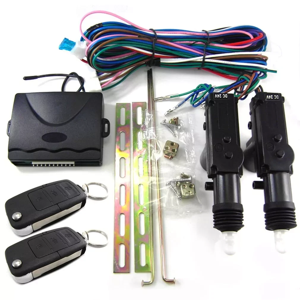 

615-8117 24V Car Remote Control Central Lock Anti-theft Device Electronic Door Control Lock Anti-theft Device