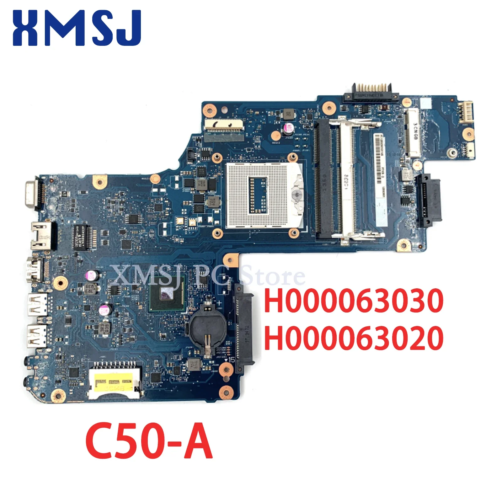 

XMSJ For Toshiba Satellite C50-A PT10S H000063030 H000063020 Laptop Motherboard UMA MB HM86 DDR3L Main Board Full Test