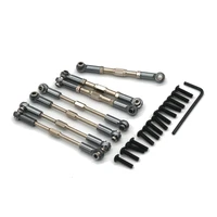 for wltoys 110 104001 remote control car parts metal upgrade rod adjustable tie rod