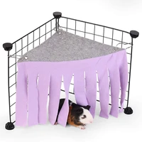 tassel strip squirrel corner nest guinea pig sleeping bed hedgehog dodge tent portable hideaway hammock curtain hamster house