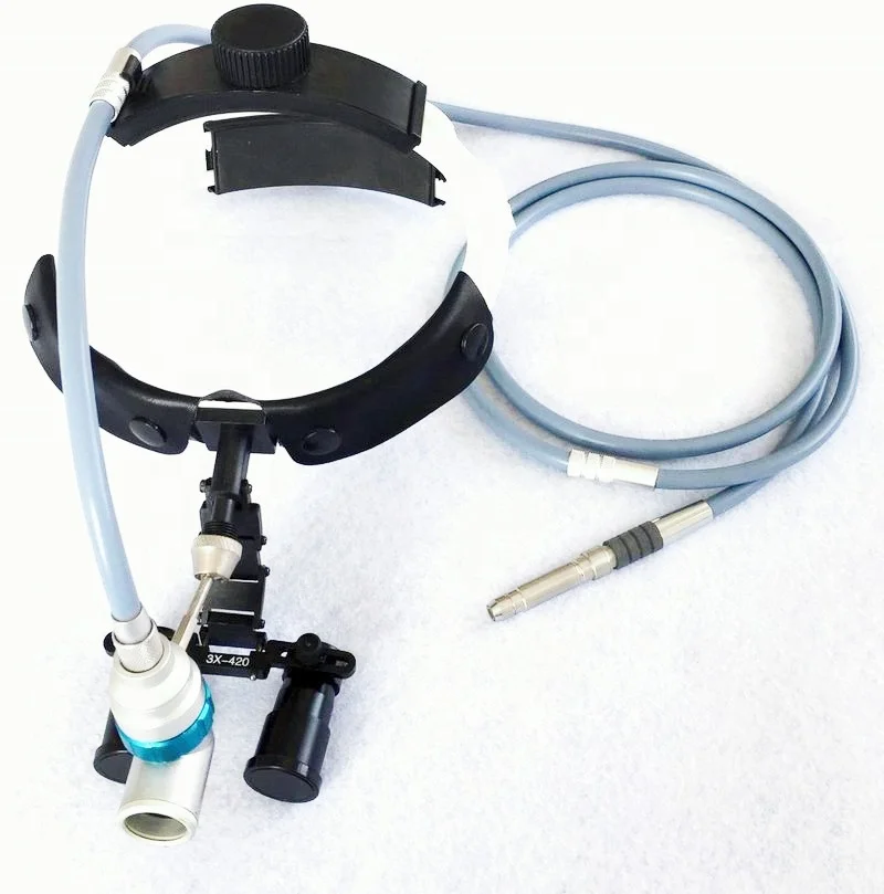 

medical head magnifying glasses with light