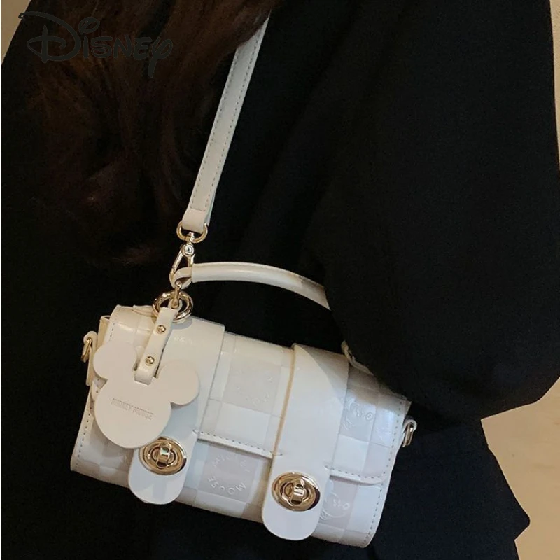 Disney Mickey's New Women's Crossbody Bag Fashionable and Advanced Girls' Shoulder Bag Small Fresh and Versatile Women's Handbag