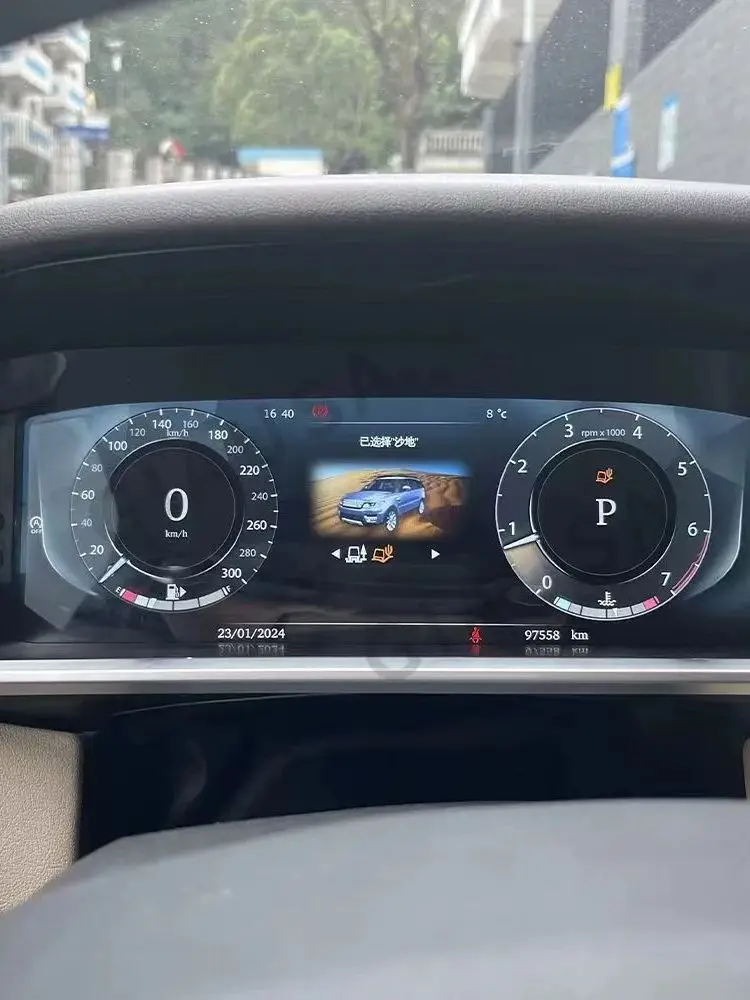 Автомобильный ЖК-плеер на приборной панели для Land Rover Range Vogue L405/Sport L494 2013-2017