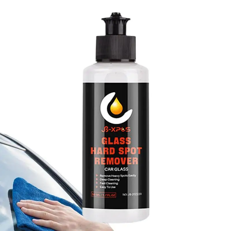

Car Glass Cleaner Degreaser Cleaning Tool Stain Remover 50ml/100ml Portable Oil Film Cleaner Glass Stripper Universal For Car