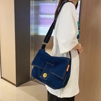 jeans flap shoulder bags womens bag 2022 trend denim big shopping eco bag casual female handbags large capacity crossbody bags