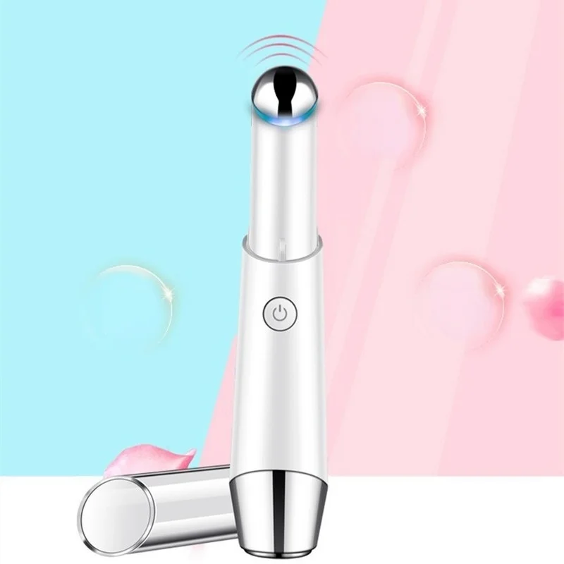 

Heating Therapy Ions Electric Vibration Eye Massager Anti-Ageing Wrinkle Dark Circle Wrinkle Removal Beauty Lift Eye Care
