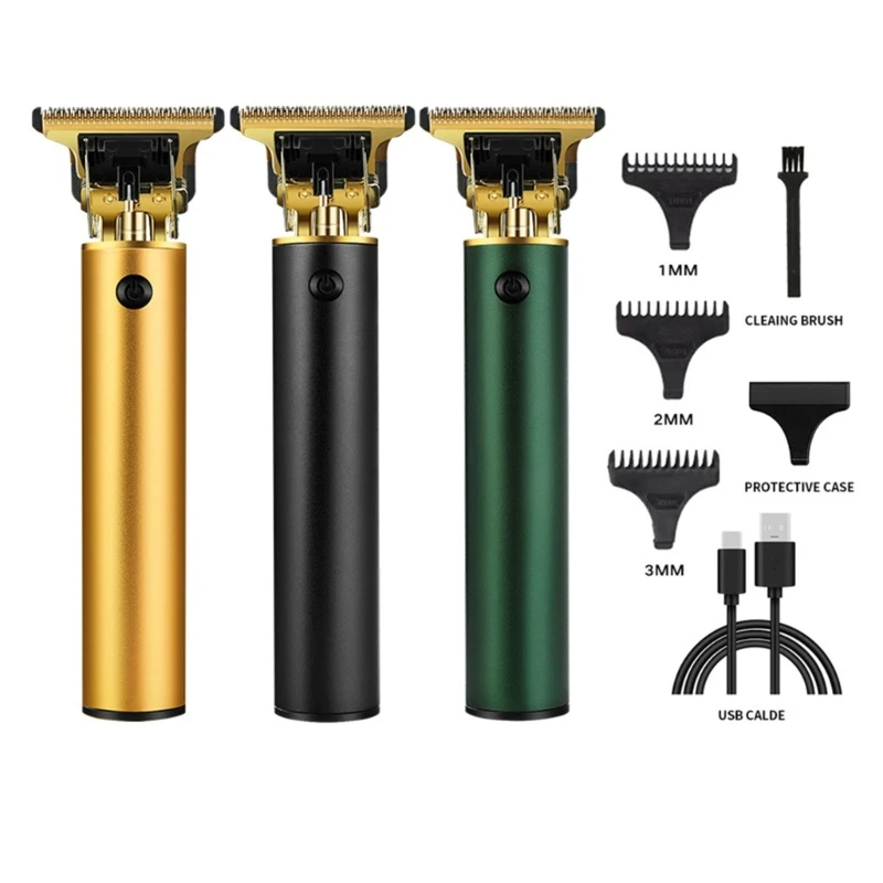 

M2EE Cordless Electric Hair Clipper Rechargeable Hair Trimmer High-quality Steel Blade Salon Men Hair Cutting Barber Machine