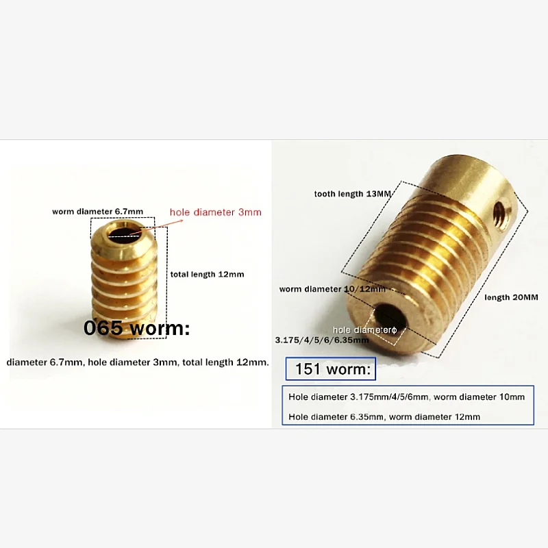 

Червячные передачи медные 065/151
