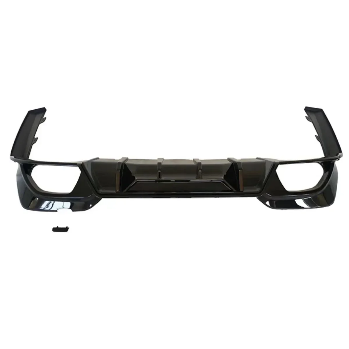 Для BMW G20 2020-2022 комплект кузова задний бампер сплиттер глянцевый черный