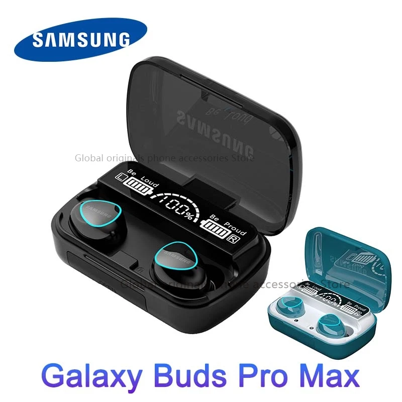 

Оригинальные Samsung Galaxy Buds Pro Max светодиодная версия, Беспроводная Bluetooth-гарнитура, спортивные наушники для бега, наушники HK version