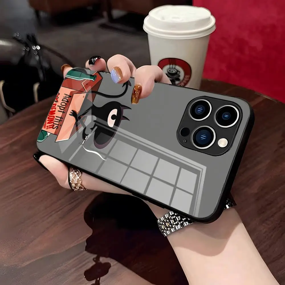 Чехол для телефона D-Disenchantments для IPhone 17 Pro Max 15 Pro 16 14 Plus 12 13 Mini 11 Pro, противоударный стеклянный чехол (art.: 3920dbbf68b4a) - 3920dbbf68b4a