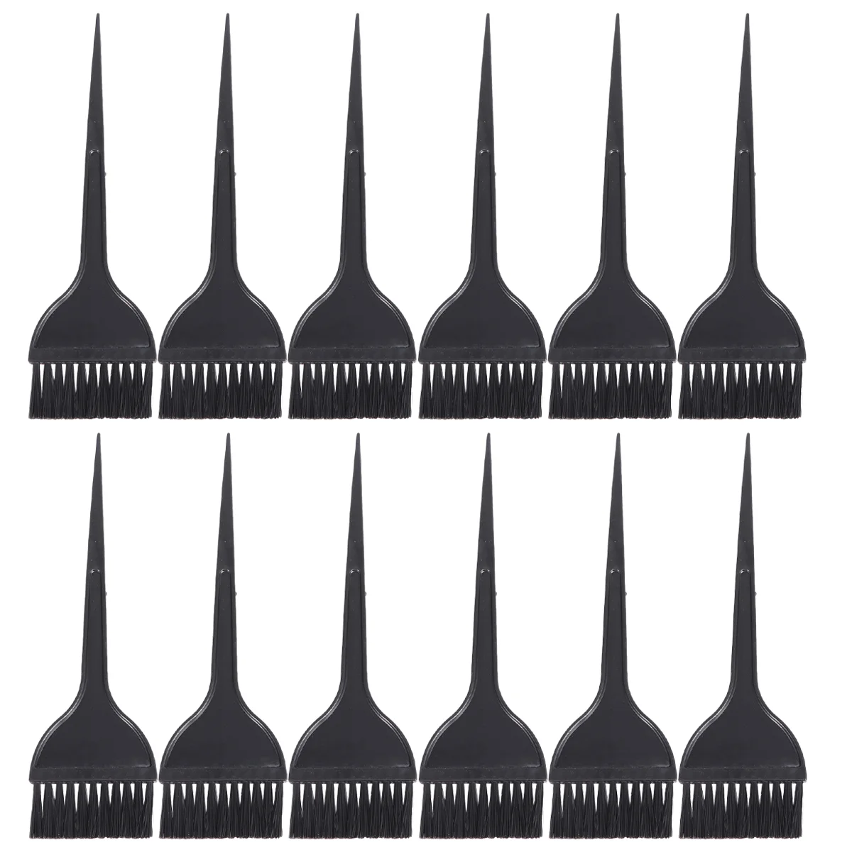 

12pcs Long Handle Hair Dye Brushes Hair Coloring Dyeing Brush Hair Tint Applicator