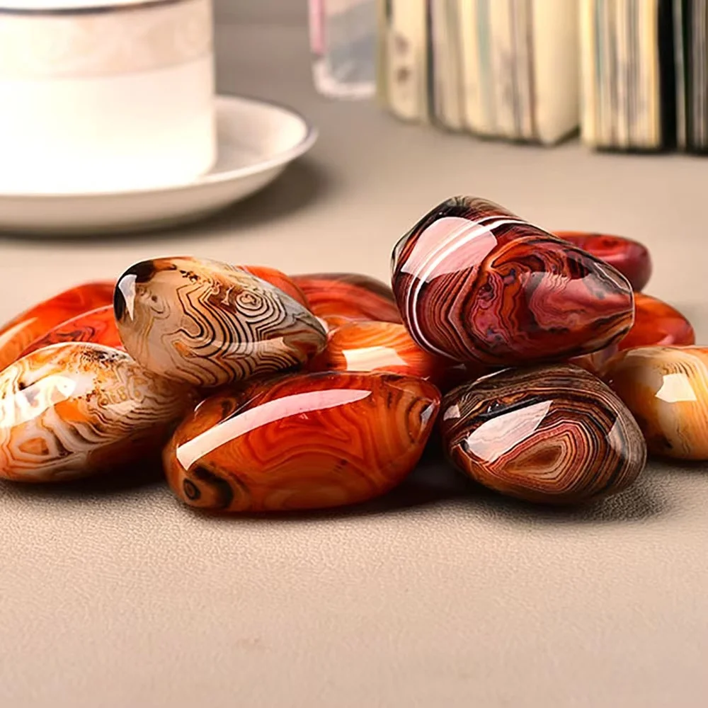 Натуральный кристалл обернутый шелковым агатом рулон камня полировка большие