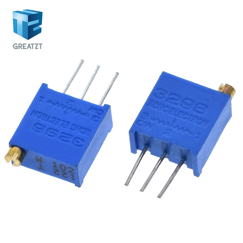 Триммер GREATZT для Arduino 3296 Вт 1 к 2 5 10 20 50 100 200 500 м Ом шт. Тип потенциометра - купить по