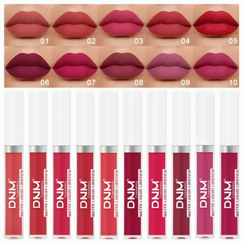 

Easy To Wear Colorful Lipstick Silky Smooth Lip Glaze Not Easy To Fade Lip Gloss Sexy Red Make Up Women Maquiagem Lip Balm Gifts