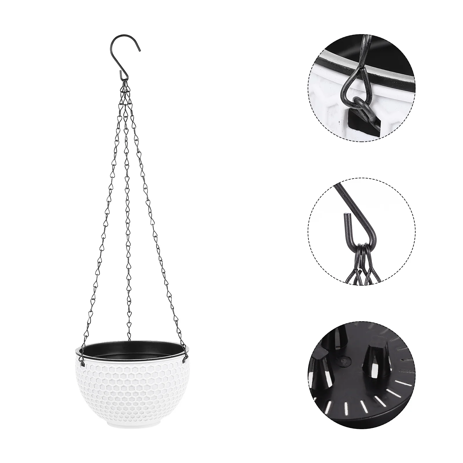 

1pc Bonsai Container Plastic Hanging Flower Pot