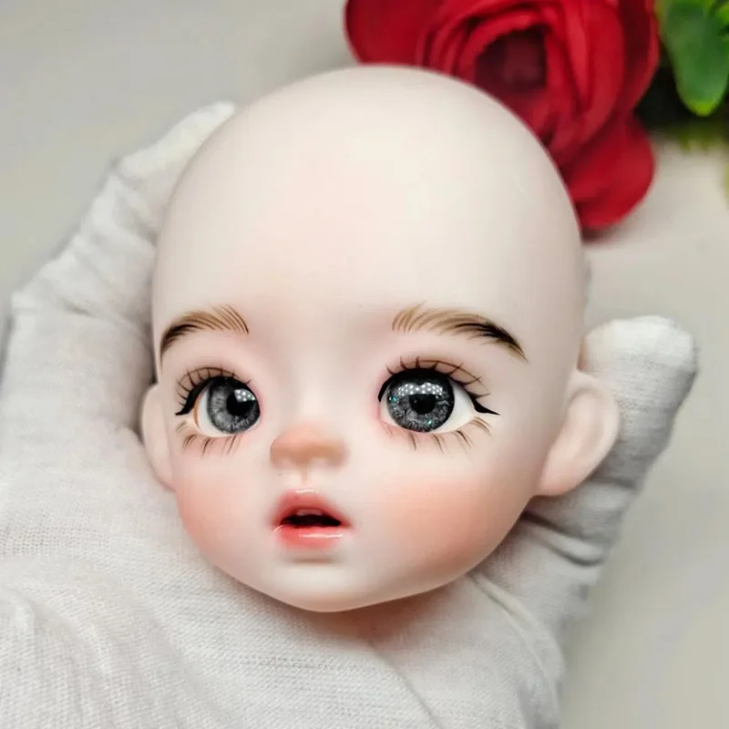 

Новинка 1/6, Bjd, аксессуары для мальчиков, куклы с открытой головой, акриловые, ручная роспись, макияж, голова куклы, девушки, одеваются, игрушк...